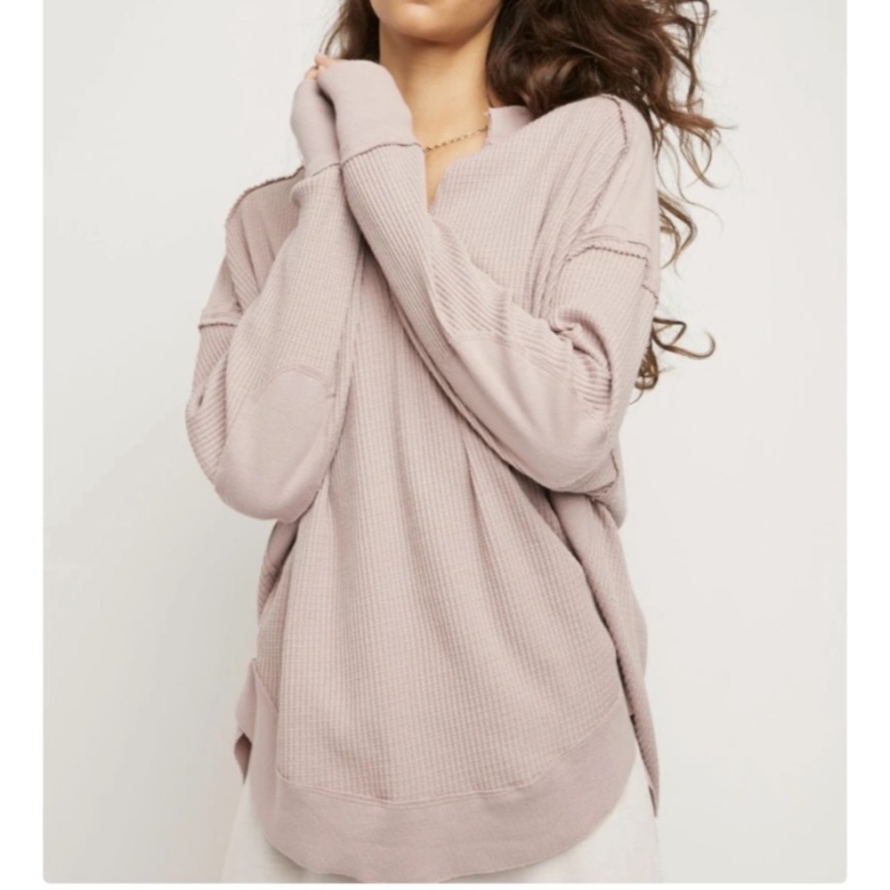 Free People owen thermal oversized
